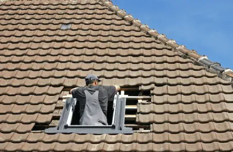 Pose de velux - Arceau